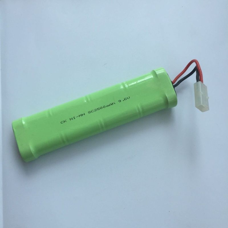 Wysokowydajna 9.6V bateria ładowalna Ni-MH 2500mAh brak efektu pamięci do RC ekologiczna energia