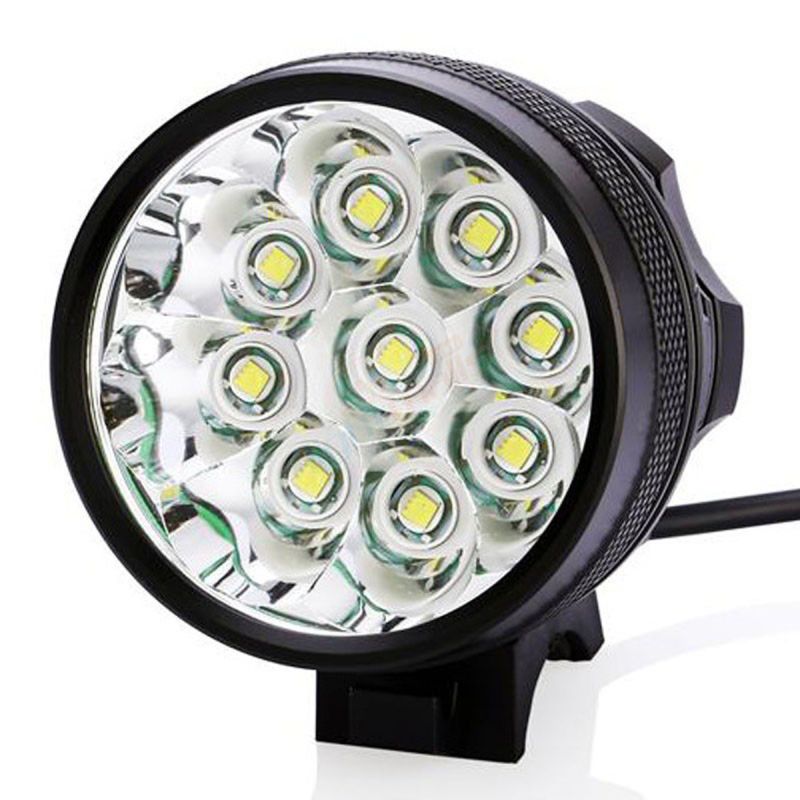 Światło Rowerowe 9T6 LED 10800 lumenów Trzy Tryby IP65 Reflektor Rowerowy Bezpieczeństwo i Komfort Jazdy Online