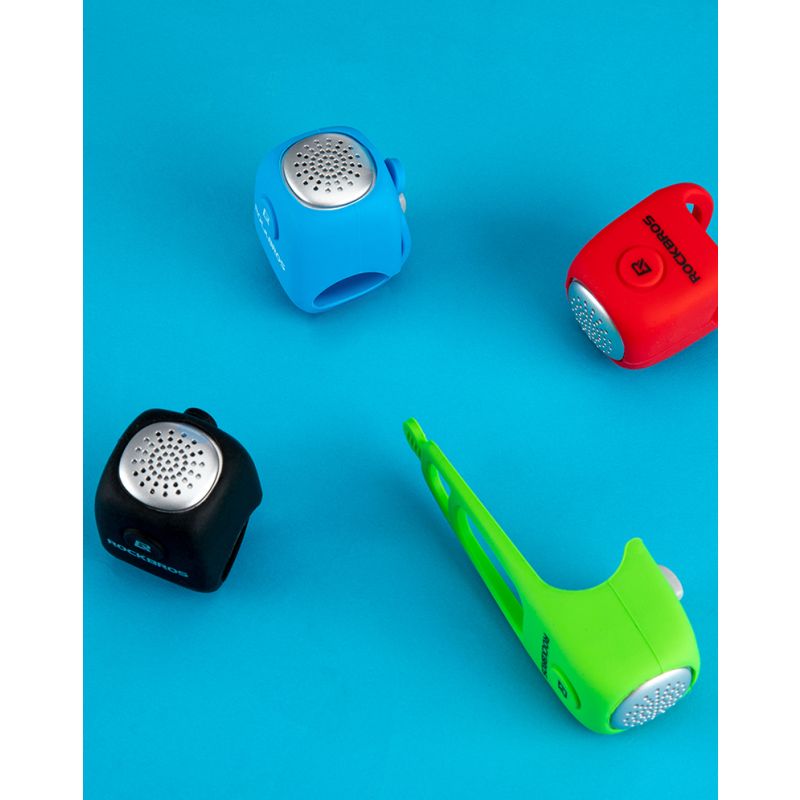 Elektryczny dzwonek rowerowy ROCKBROS 110 dB deszczoodporna personalizacja roweru bezpieczeństwo MTB