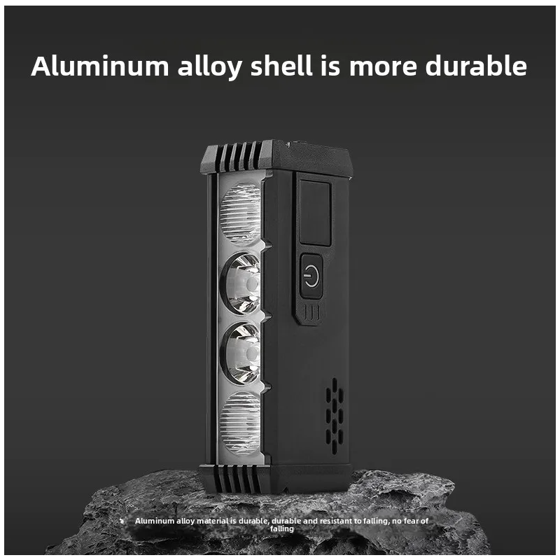 ACRUNU Lampka Rowerowa LED USB Ładowana | 4000 Lumenów, 4 Tryby | Bezpieczeństwo Jazdy