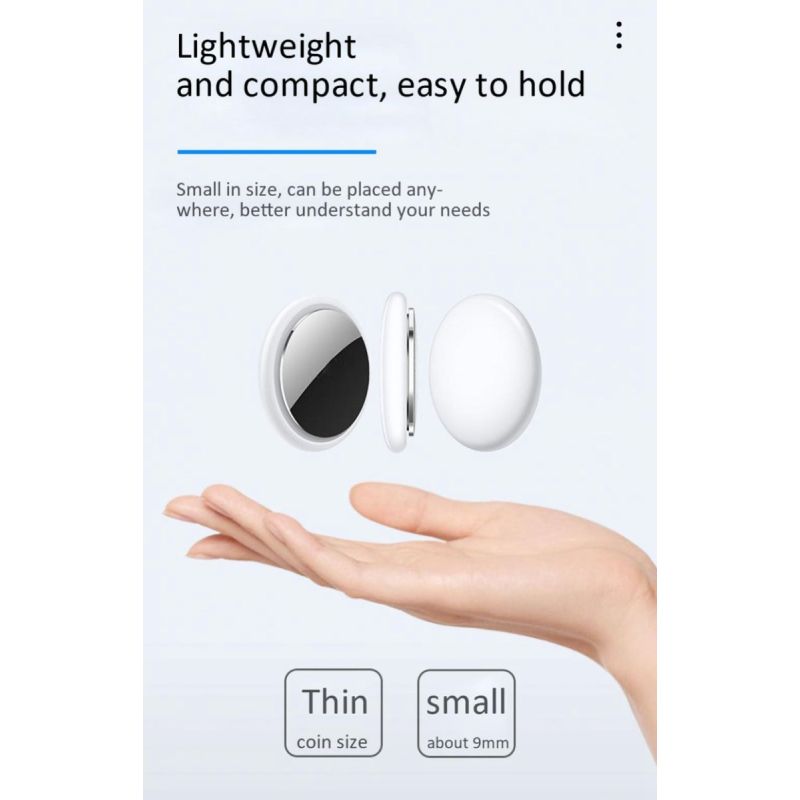 Mini lokalizator GPS Bluetooth 4.0 inteligentny śledzenie dzieci zwierząt kompaktowy design aplikacja iSearching