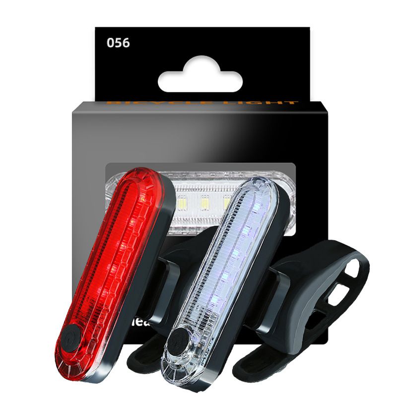 Ultra jasne tylne światło roweru USB LED kompaktowe akcesoria rowerowe wodoodporność IPX4 bezpieczeństwo jazdy