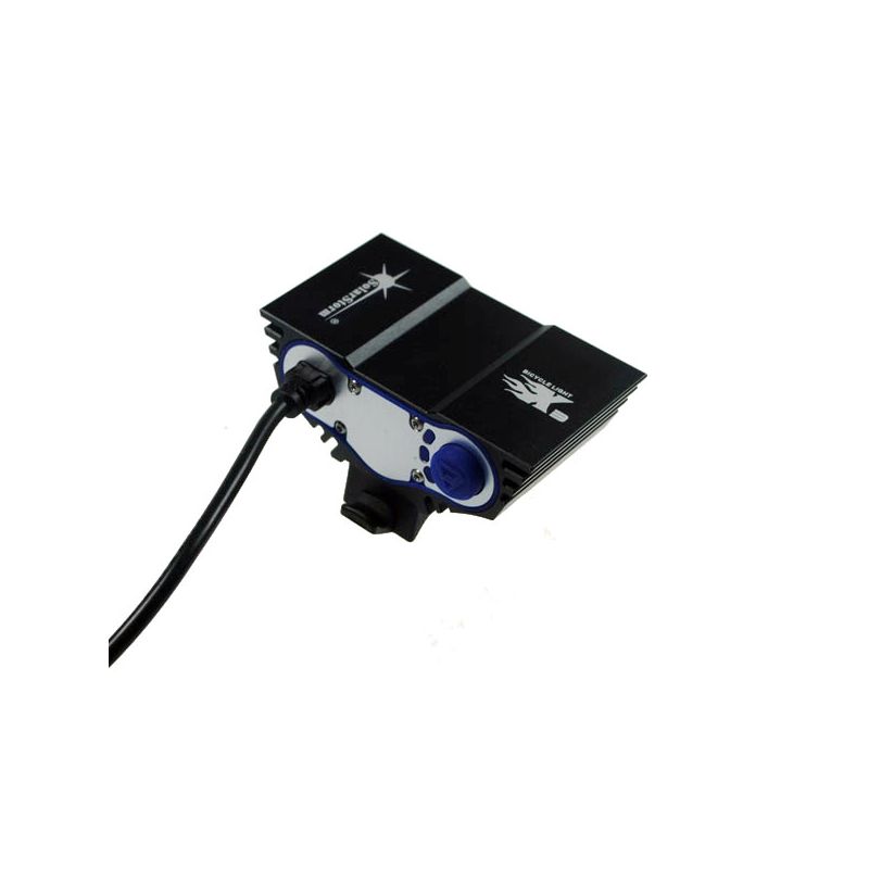 Solarstorm X3 oświetlenie rowerowe LED 3000 lumenów czarny czerwony montaż rowerowy wodoodporny IP65 promocja