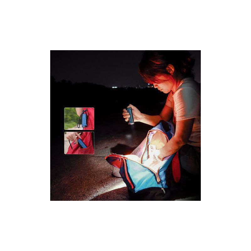 Latarka LED IMALENT BL50 3600 Lumenów ładowanie typu C kompaktowa konstrukcja idealna do przygód na świeżym powietrzu.