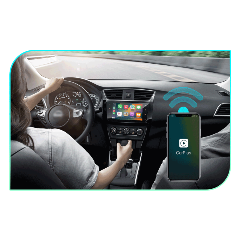 CarlinKit 2air 5.0 adapter CarPlay bezprzewodowy i Android Auto bezprzewodowy kompaktowy inteligentny box