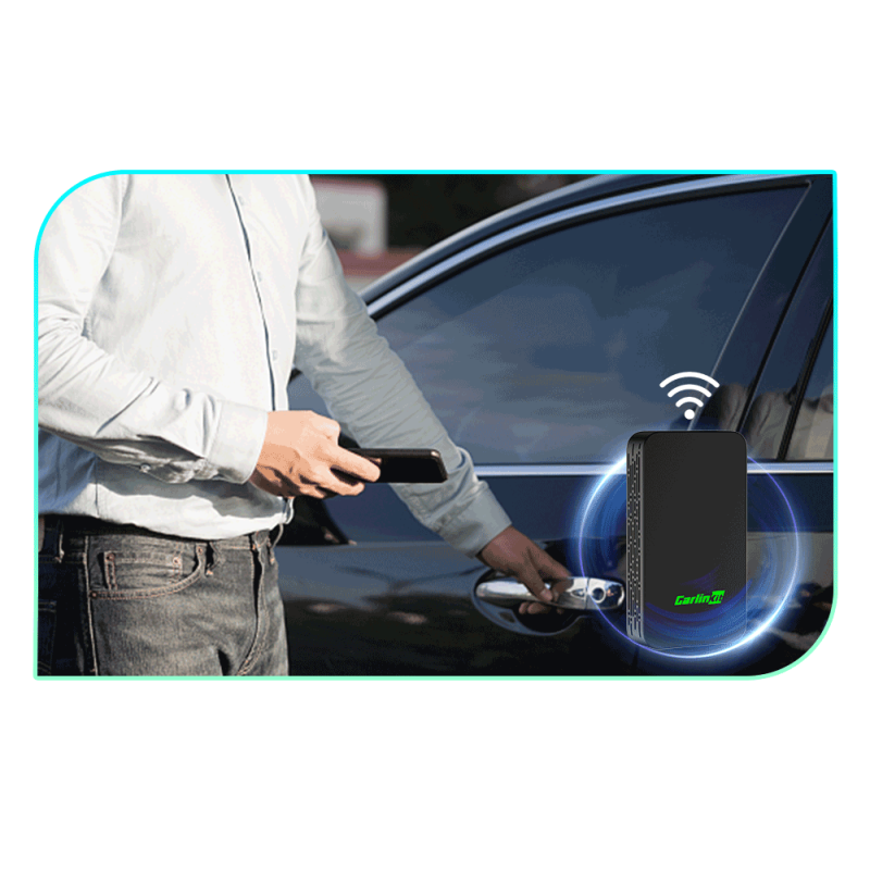 CarlinKit 2air 5.0 adapter CarPlay bezprzewodowy i Android Auto bezprzewodowy kompaktowy inteligentny box