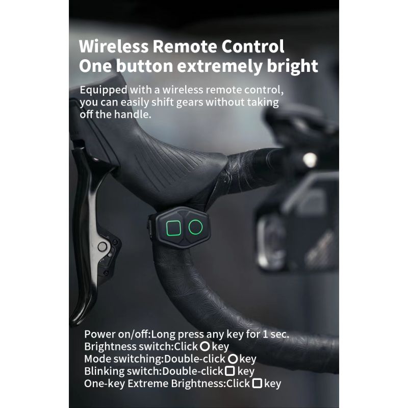 Magicshine CBL1600 wiszący kabel odcinający 1600 lumenów światło rowerowe LED dla bezpieczeństwa i widoczności