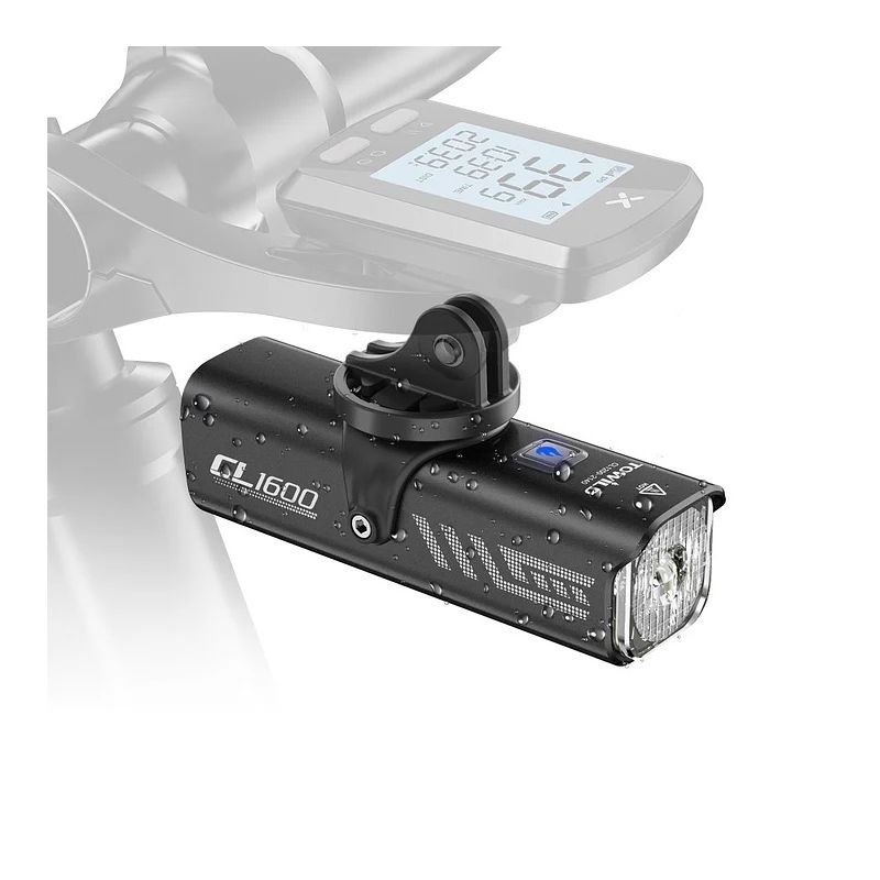 TOWILD CL1600 lampka rowerowa 1600 lm ładowanie USB akumulator 21700 wodoodporny reflektor nocna jazda
