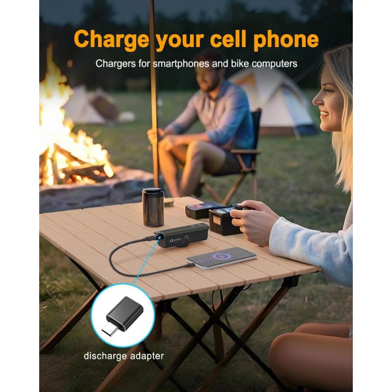 TOWILD CL2000 Przednia Lampka Rowerowa 2000LM Super Jasna | Antyodblaskowa | Bezpieczna Nocą