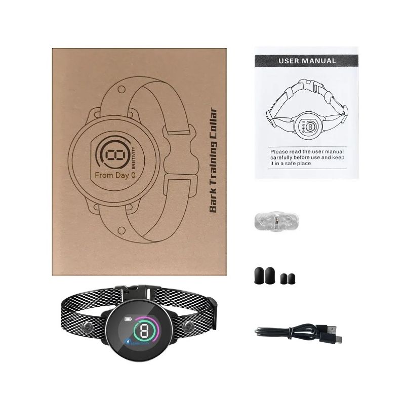 Inteligentna Automatyczna Obroża Przeciw Szczekaniu z Akumulatorem Skuteczne Zarządzanie Szczekaniem Wodoodporna
