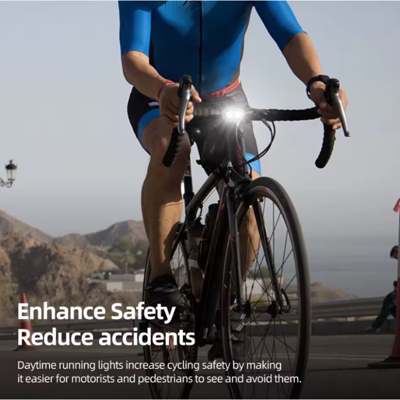 CYCLAMI CY200 inteligentny czujnik hamulców tylne światło LED akcesoria rowerowe do jazdy nocnej IPX6 trwałe