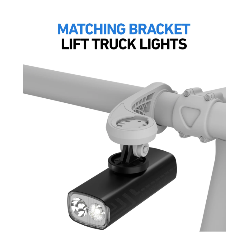 CYCLAMI BR2000 Mocna Lampka Rowerowa 2000lm USB-C Type-C. Idealna na MTB i Szosę. Bezpieczeństwo!