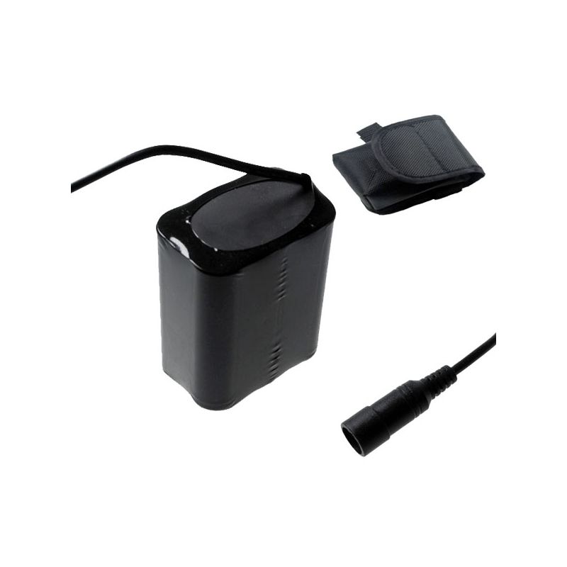 Interfejs DC 8.4 V 6x18650 13200mAh Bike Reflektor LED oświetlenie rowerowe wodoodporny nowa promocja czarny