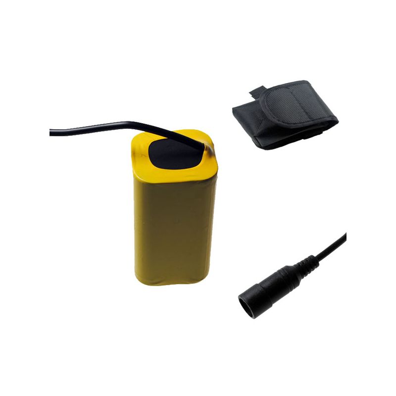 Akumulator rowerowy 5521 Interfejs DC 8.4 V 8800 mAh dla długich tras lekka i wodoodporna konstrukcja