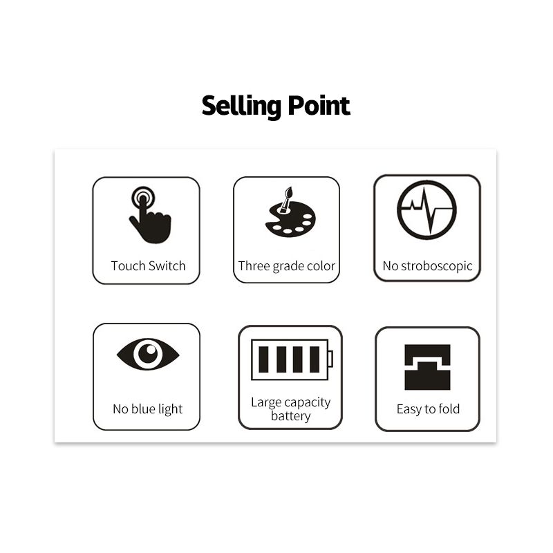 Lampa LED biurkowa z USB i kalendarzem Ochrona oczu i regulowana jasność do domowego biura i nauki