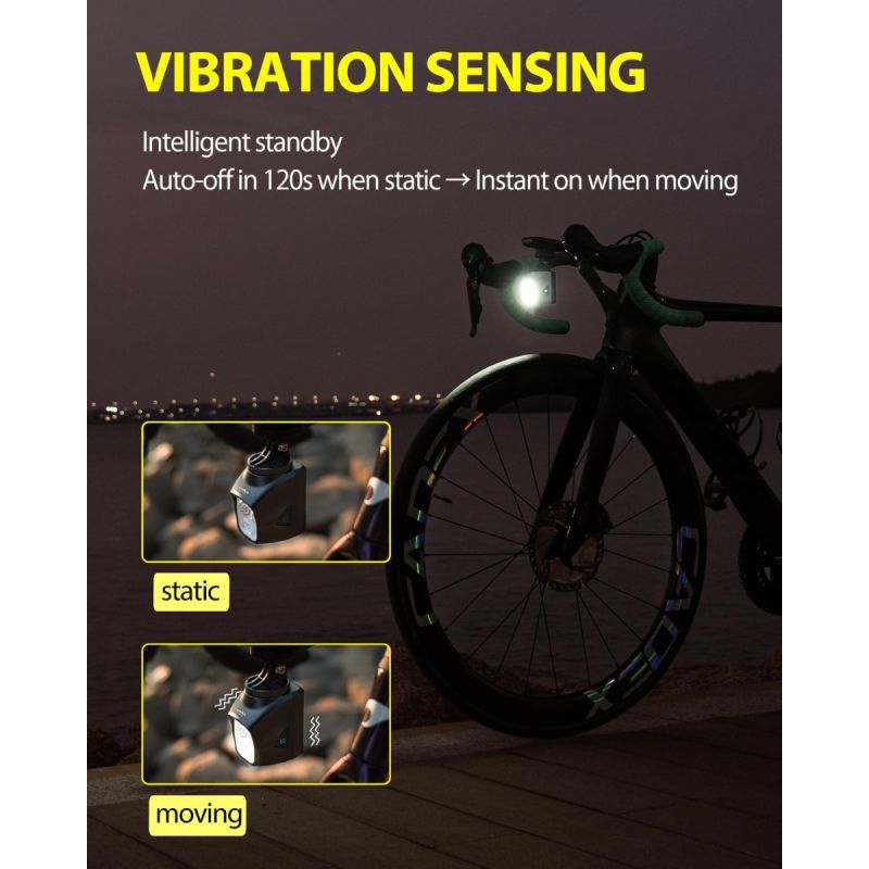 Odkryj TOWILD DLite 1700 DL1700: Mocna Lampka Rowerowa 1900 Lumenów, USB, Wodoodporna dla Jazdy Nocą