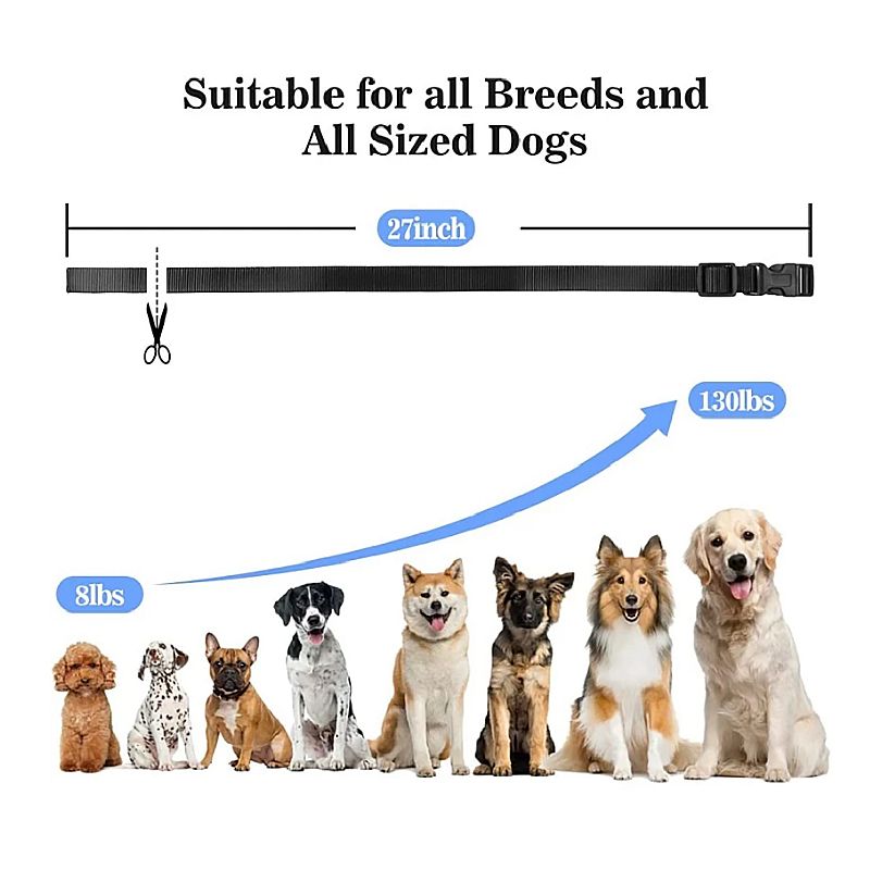 Nowa elektryczna obroża dla psa 1000m z funkcją blokady i regulowanymi trybami treningowymi kontrola szczekania