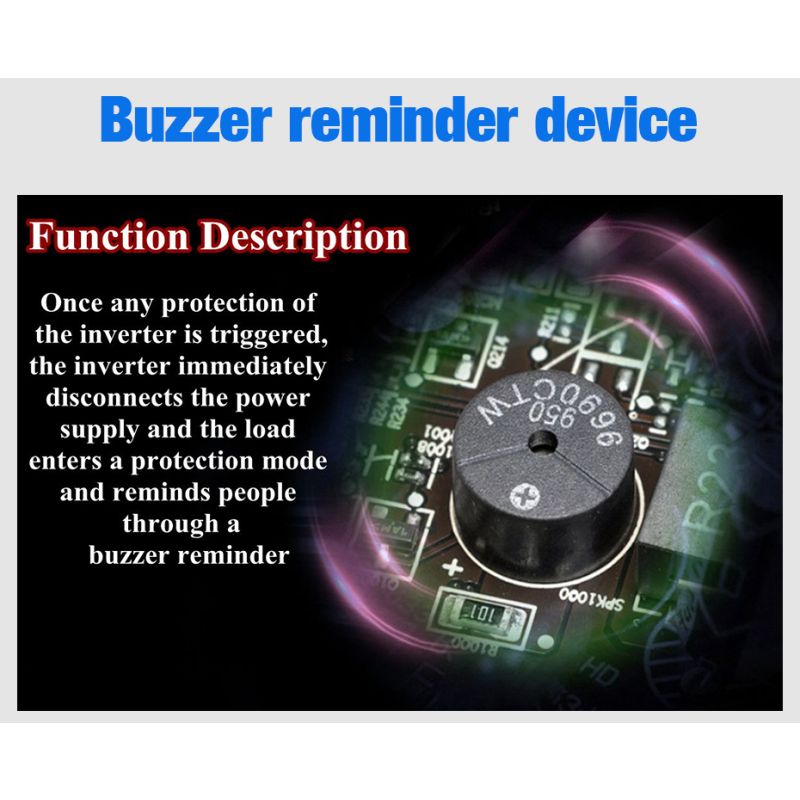 EASUN przetwornica napięcia czysta fala sinusoidalna 2000W-5000W zasilanie 12V/24V-220V ochrona elektroniki