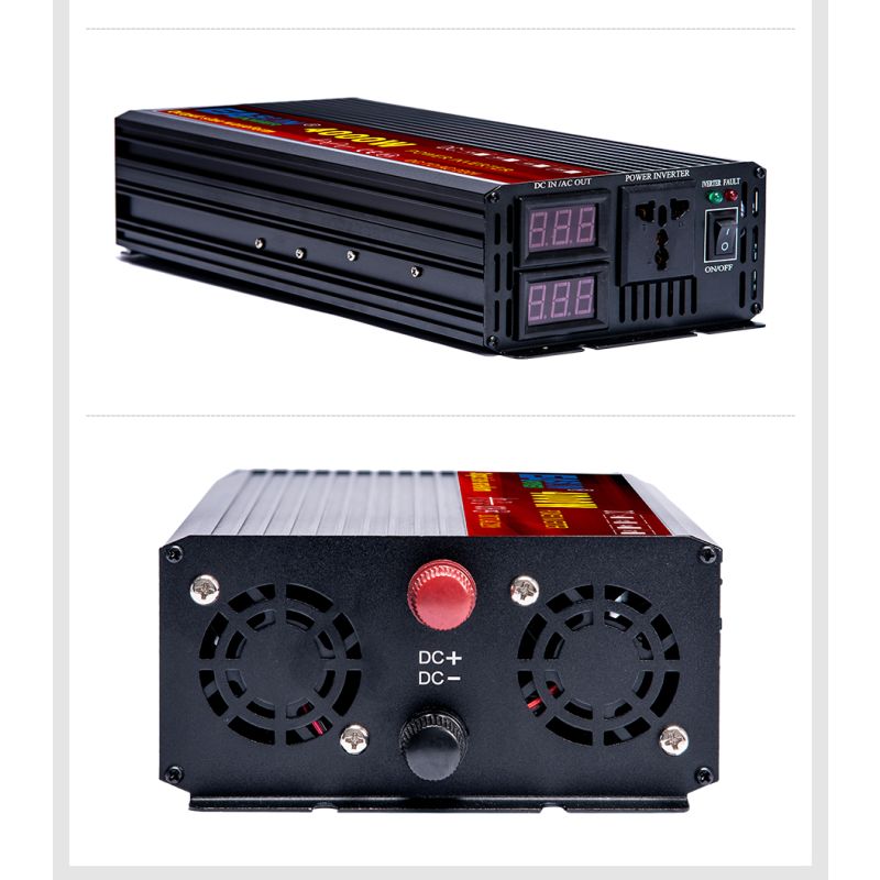 EASUN przetwornica napięcia czysta fala sinusoidalna 2000W-5000W zasilanie 12V/24V-220V ochrona elektroniki