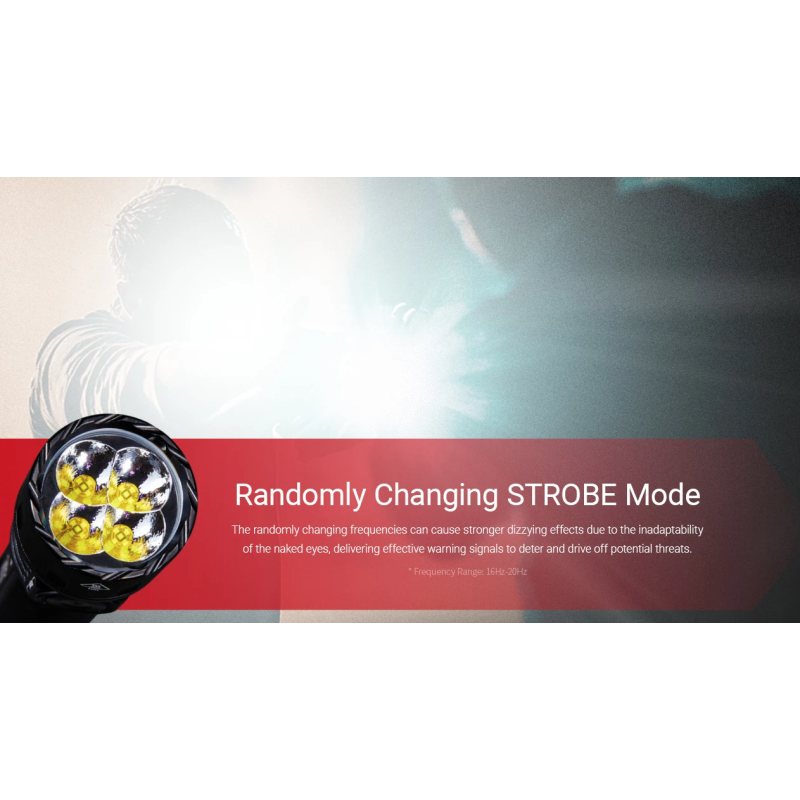 Nitecore EX7 Latarka USB-C 6000lm: Super Jasna, Ładowalna dla Outdooru i Długiego Działania