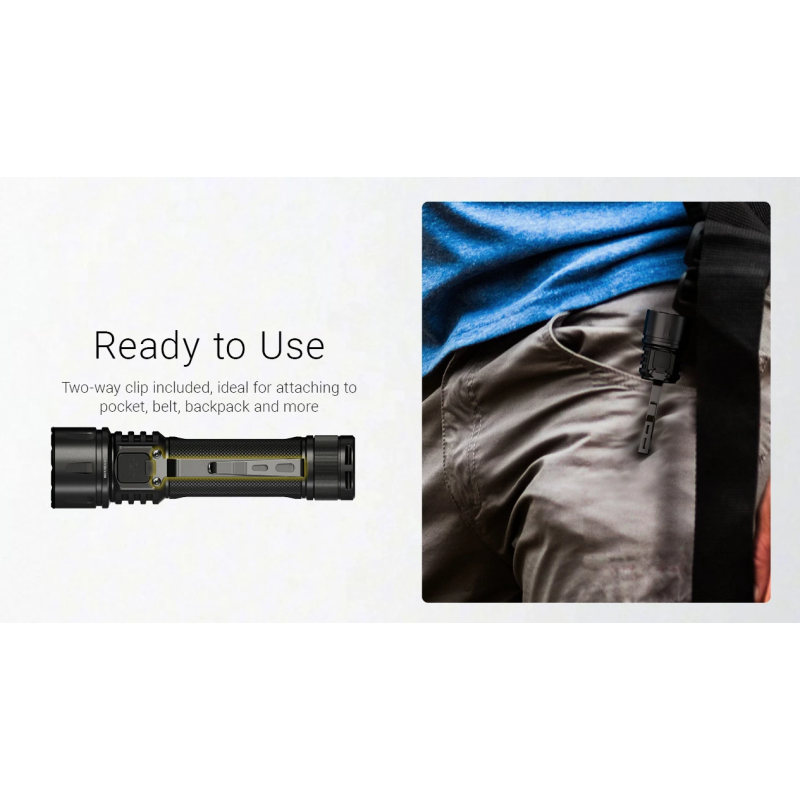 Nitecore EX7 Latarka USB-C 6000lm: Super Jasna, Ładowalna dla Outdooru i Długiego Działania