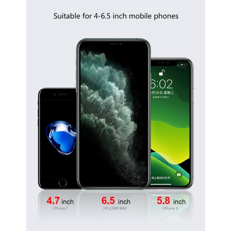 Światło Rowerowe 4 w 1 Jasność 800 Lumenów Uchwyt na Telefon Akcesoria do Rowerów Miejskich i Górskich