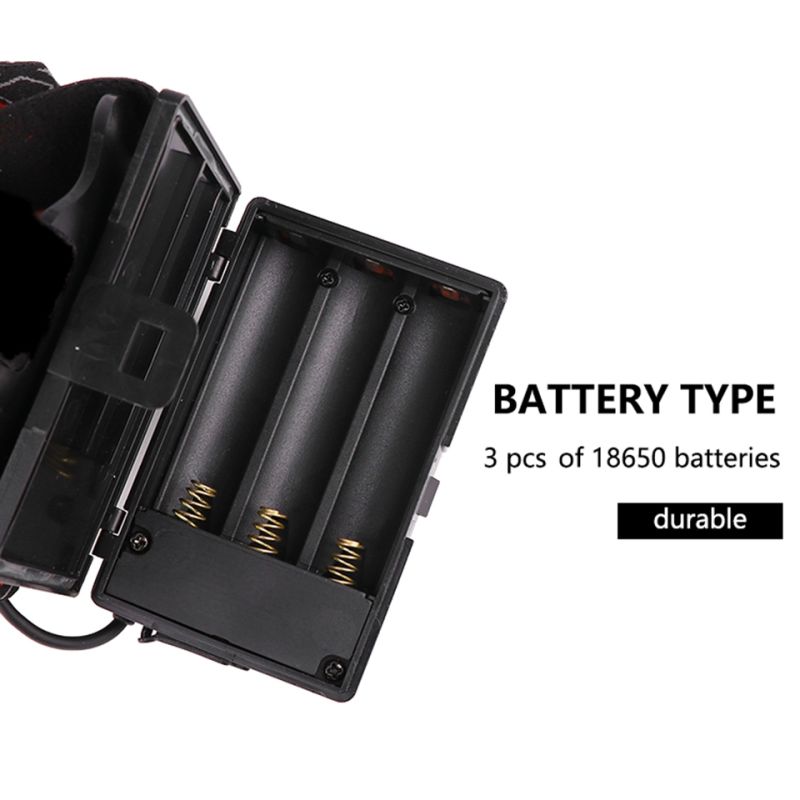 Latarka czołowa Najpotężniejszy XHP70 8000LM ładowanie USB wodoodporna konstrukcja różne tryby na kemping