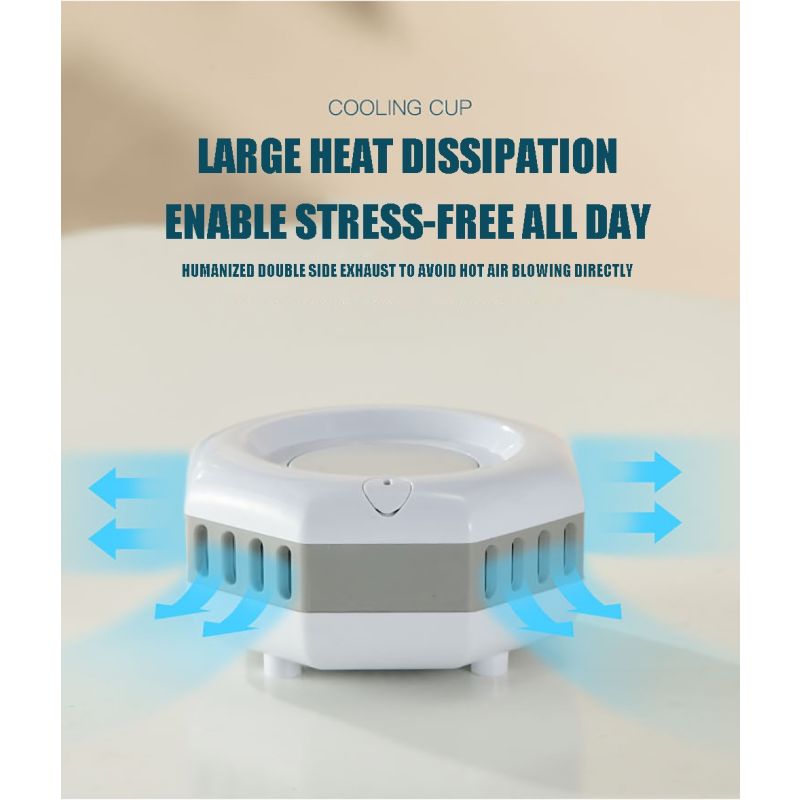 Nowoczesna przenośna lodówka elektryczna do błyskawicznego chłodzenia szybkie obniżenie temperatury napojów