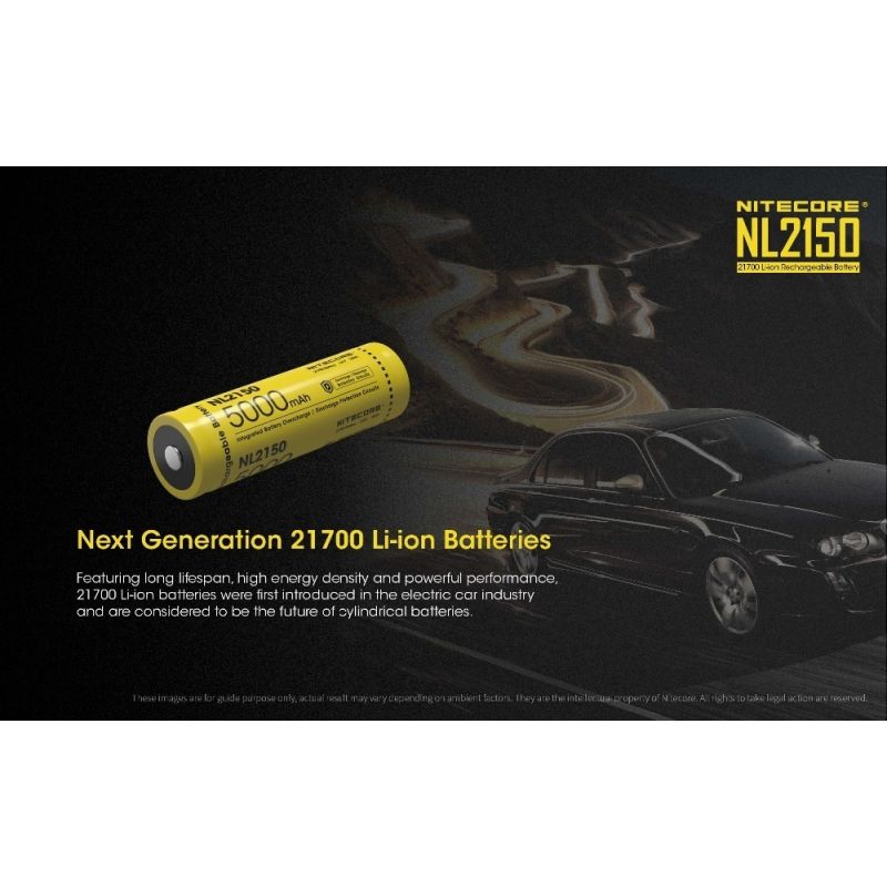 Akumulator NITECORE NL2150 5000mAh 3.6V Li-ion dla długotrwałego zasilania i sprzętu outdoorowego