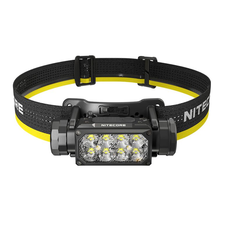 NITECORE HC65 UHE latarka czołowa 2000 lumenów ładowanie USB-C oświetlenie outdoorowe wspinaczka turystyka