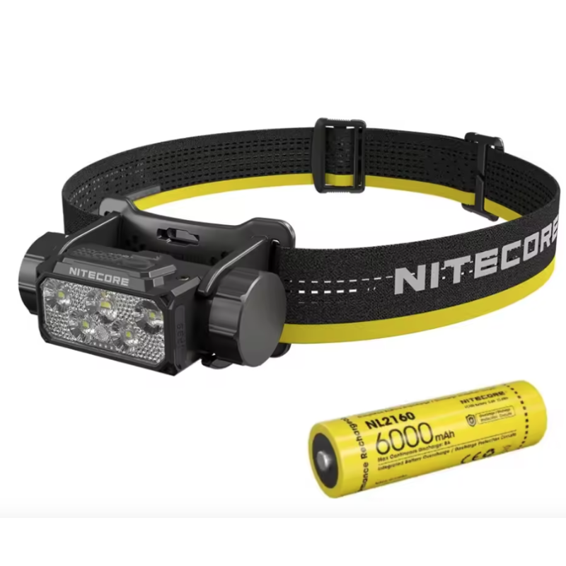 Latarka czołowa NITECORE HC70 UHE 1600 lumenów akumulator USB-C oświetlenie outdoorowe diody LED белые światło
