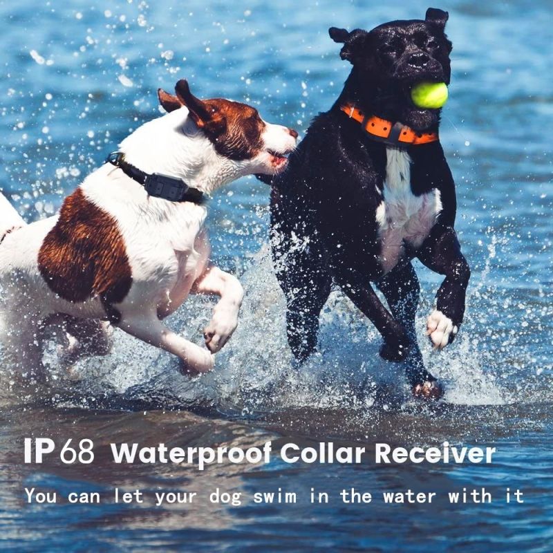 Obroża elektryczna dla psa 1000m zasięg wodoodporna z wyświetlaczem LCD idealna do szkolenie psów na zewnątrz