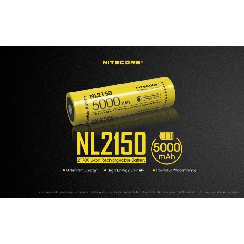 Akumulator NITECORE NL2150 5000mAh 3.6V Li-ion dla długotrwałego zasilania i sprzętu outdoorowego