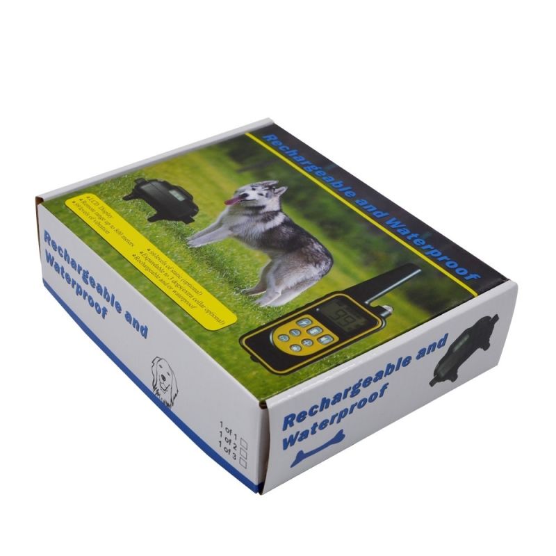 Elektryczny pilot 800YD do szkolenia psa z wodoodpornym akumulatorem i wyświetlaczem LCD skuteczna korekta