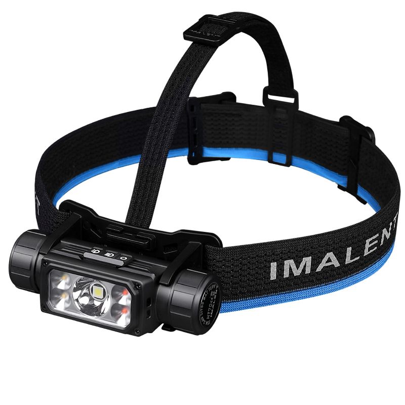 Latarka czołowa IMALENT HT70 3500 lumenów dioda LED XHP50.3 HI oświetlenie outdoorowe potrójne źródła światła