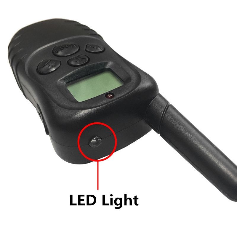 Elektryczna obroża treningowa dla psów z pilotem LCD wodoodporna obroża dla zwierząt z szokiem wibracyjnym