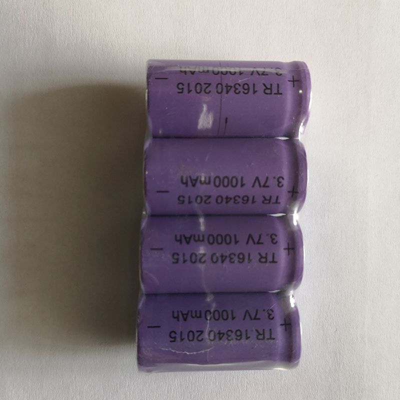 UltraFire TR 16340 1000mAh 3.7V ekologiczna bateria do latarek i zabawek elektronicznych długotrwałe zasilanie