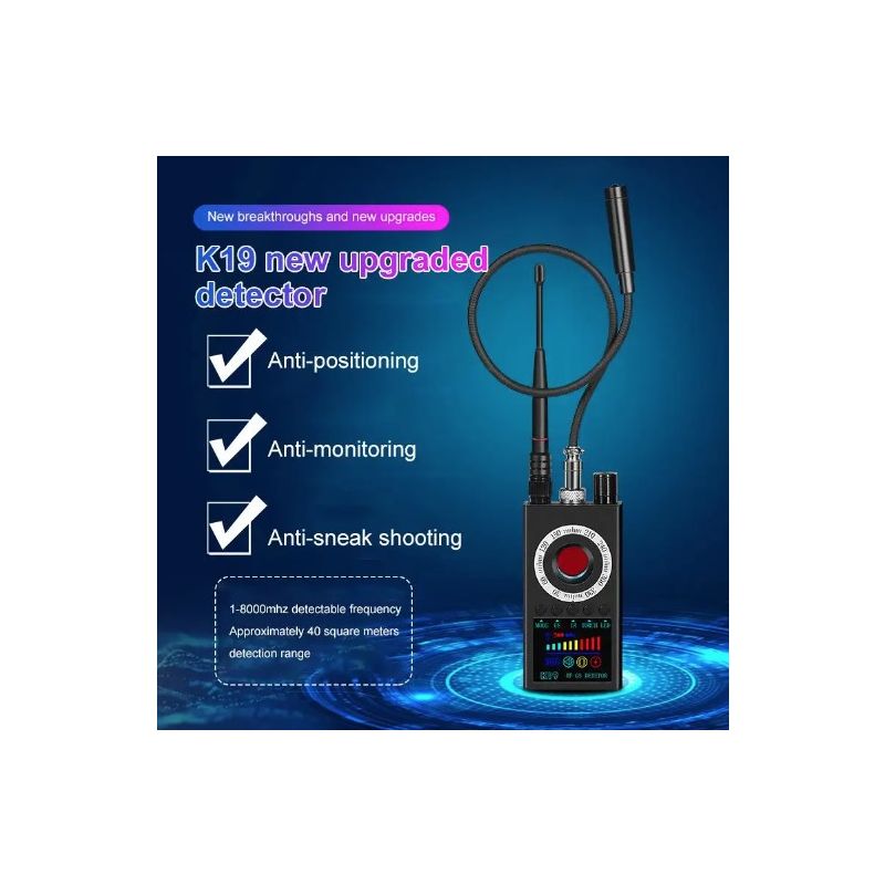 K19 Bezprzewodowy Detektor Sygnału RF GPS Kompaktowe Urządzenie Bezpieczeństwa Ochrona Prywatności Podróży