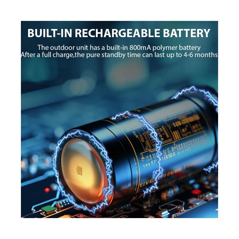 Bezprzewodowy dzwonek wideo M12 4.3'' IPS wyraźny obraz łatwa instalacja ochrona prywatności bezpieczeństwo domu