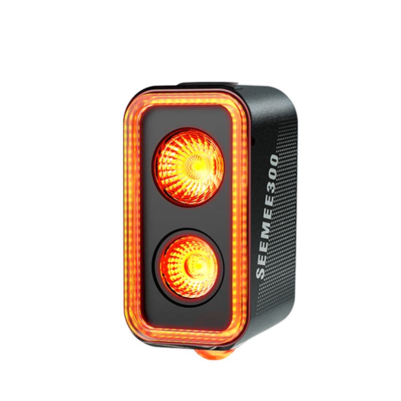 Magicshine SEEMEE300 Inteligentne światło tylne wielokierunkowe IPX6 300 lumenów widoczność i bezpieczeństwo 360°