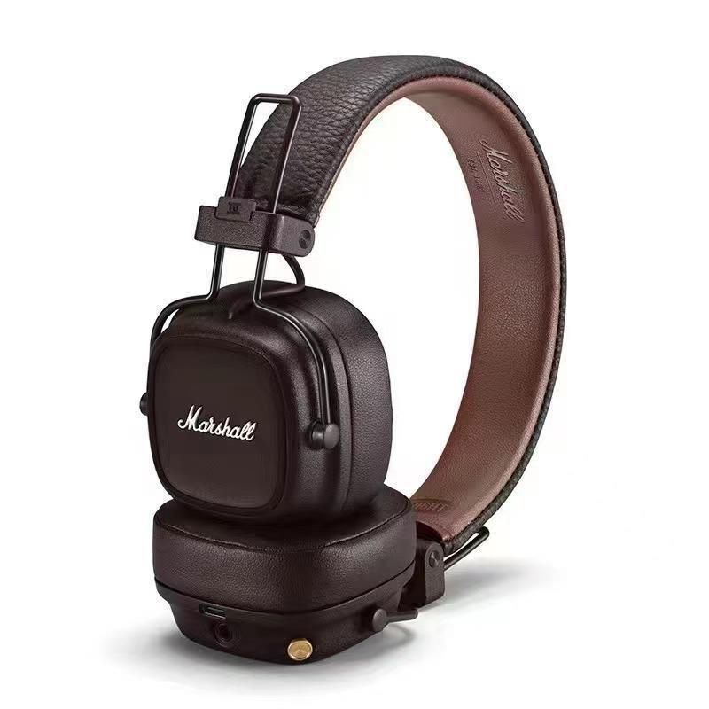 Marshall Major IV słuchawki Bluetooth z podpisanym dźwiękiem głęboki bas nowoczesna technologia bezprzewodowe ładowanie
