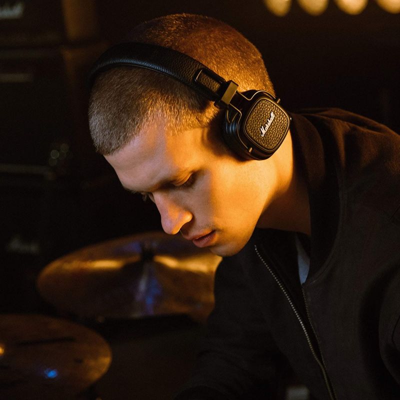 MARSHALL Major III Bezprzewodowe Słuchawki Bluetooth Głęboki Bas Składane Idealne dla Miłośników Muzyki