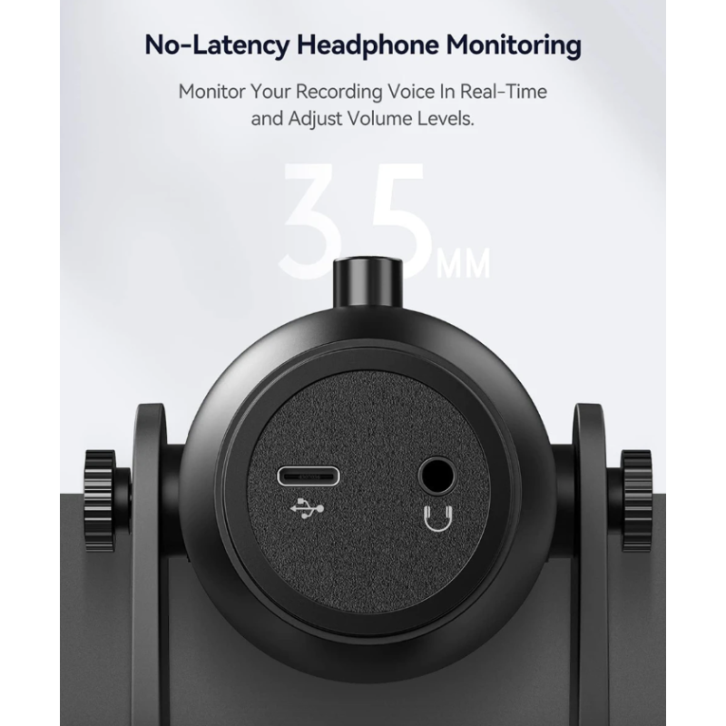 MU900PRO RGB USB Mikrofon do streamingu dynamiczne światło RGB kardioidalny wzór odbioru wysoka jakość dźwięku