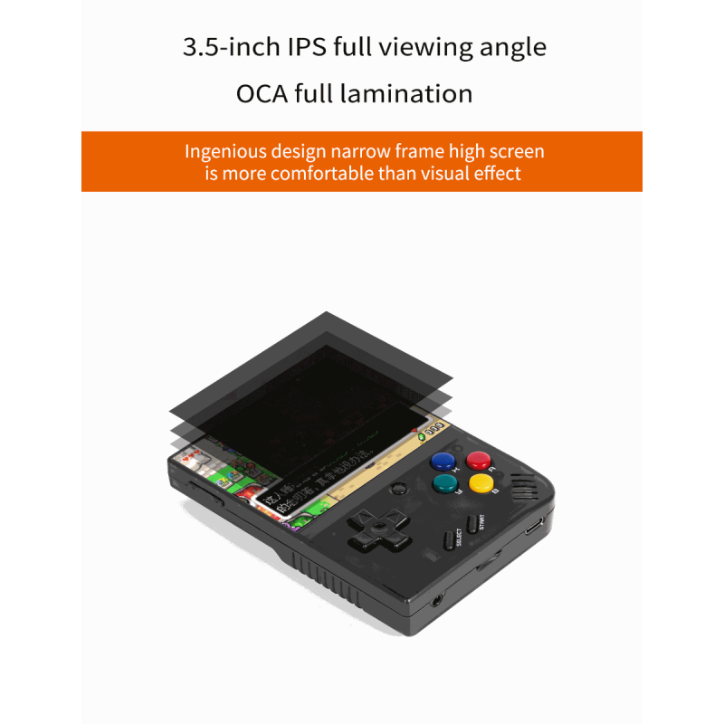 MIYOO Mini Plus kompaktowa przenośna konsola retro z ekranem IPS 3,5