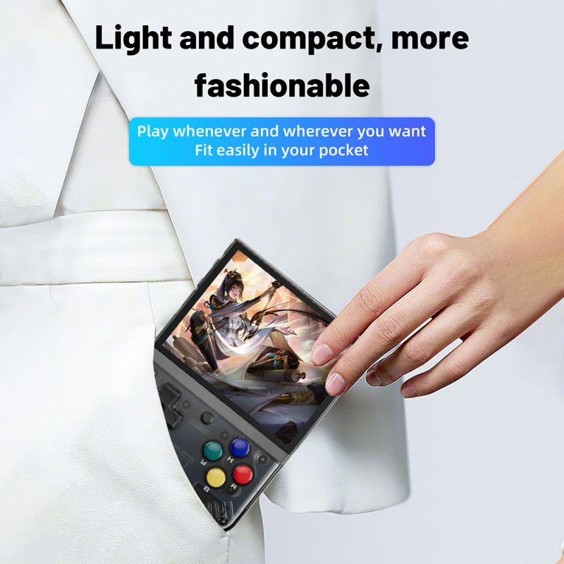 MIYOO Mini Plus kompaktowa przenośna konsola retro z ekranem IPS 3,5