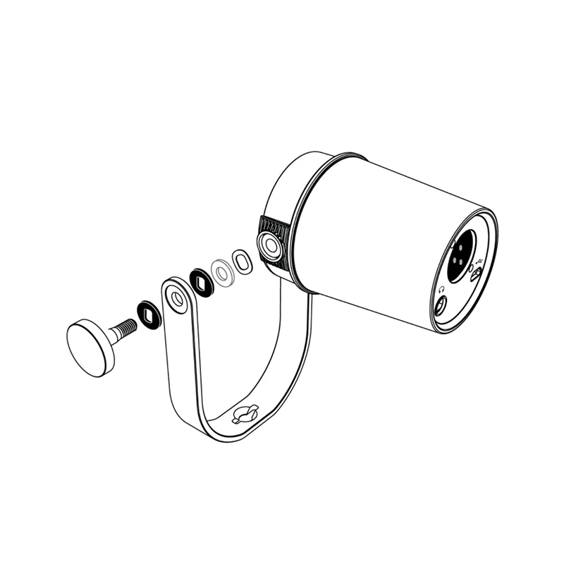 Mikrofon MV7 Profesjonalny Dynamiczny do Podcastów Smartfona Komputera Wysoka Jakość Dźwięku Nagrywanie