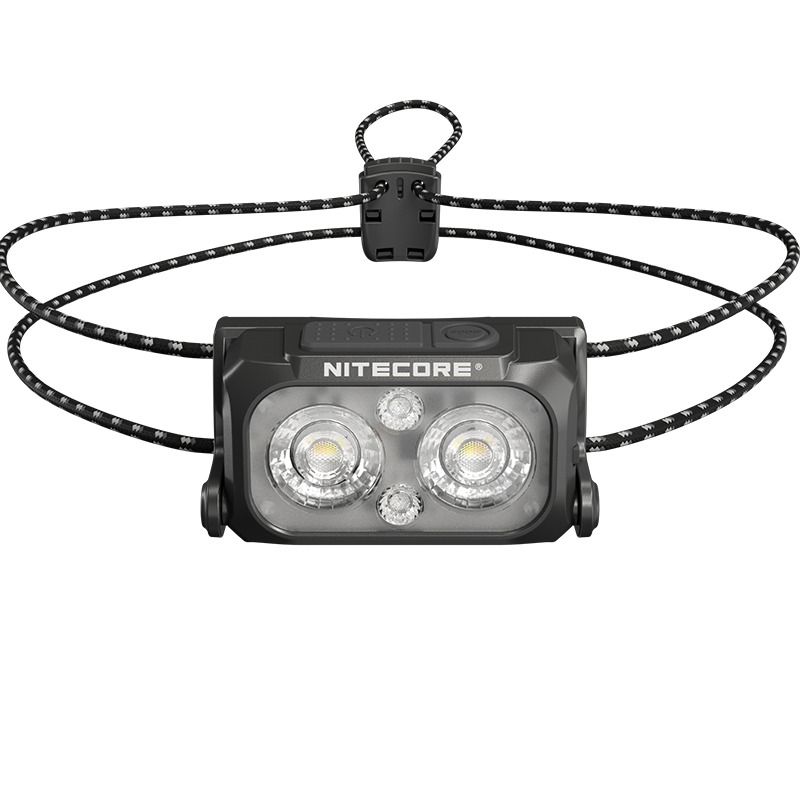 NITECORE NU25 latarka czołowa 400 lumenów USB-C lekka akumulator outdoor bieganie na orientację biwak