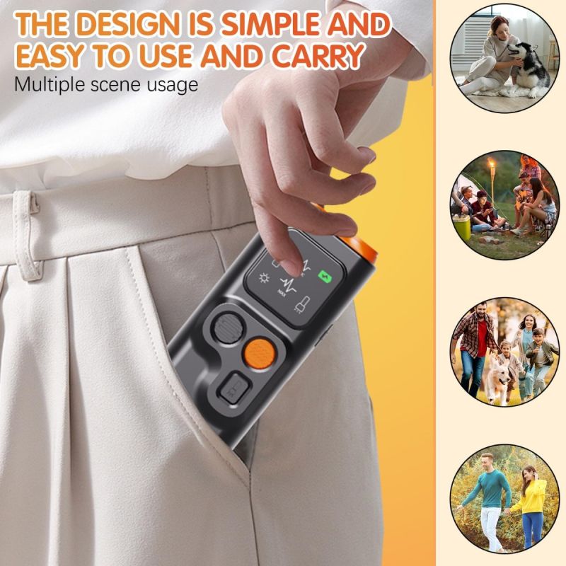 Bark Guard Ultradźwiękowy Odstraszacz Psów z HD i Latarką LED. Stop Szczekanie Psa! Bezpieczny.