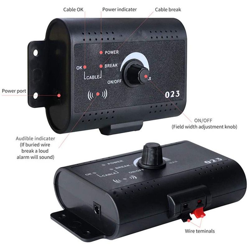 Elektryczne Ogrodzenie dla Zwierząt Niewidoczny System Podziemna Instalacja Bezpieczeństwo dla Psów