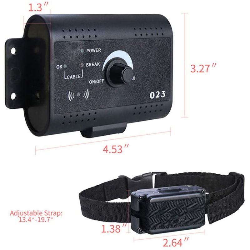 Elektryczne Ogrodzenie dla Zwierząt Niewidoczny System Podziemna Instalacja Bezpieczeństwo dla Psów